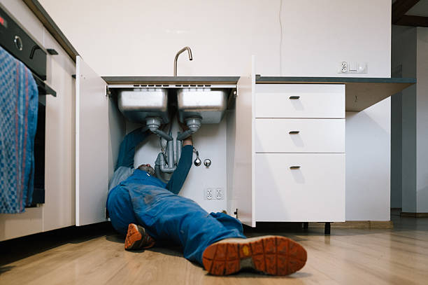 Professional Leak Detection technician working in Smithfield, NC